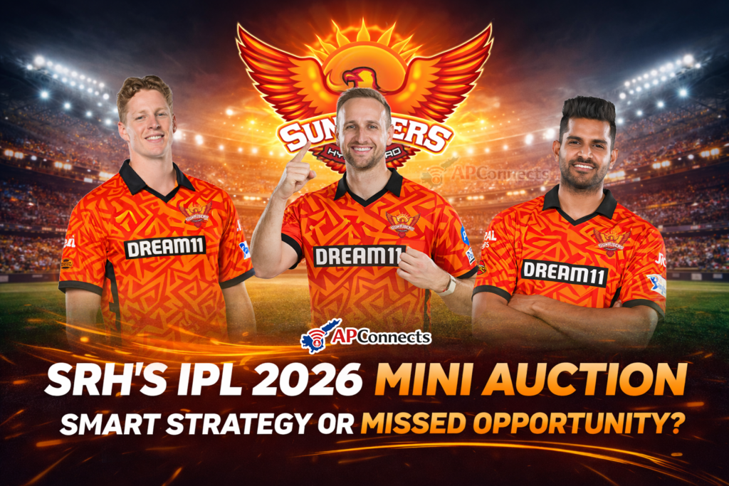 SRH IPL 2026 Mini Auction